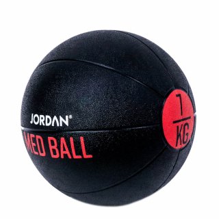 JORDAN medicinball 1 kg (ružový)