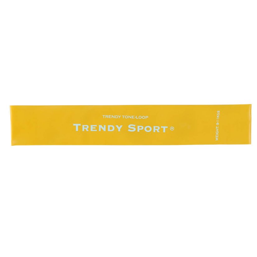 Fitness resistance rubber TRENDY Tone-Loop, lightweight