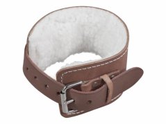 Leather ankle strap