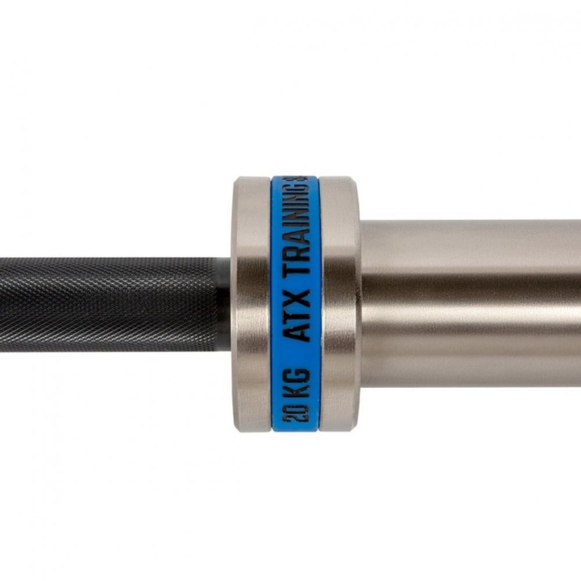 Tréningová tyč ATX LINE 2200/50 mm, 20 kg - BLACK OXID