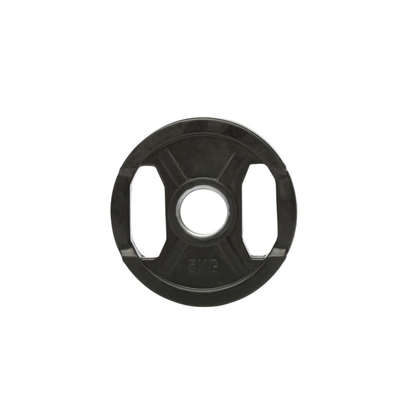 Rubberised disc black ATX LINE 5 kg