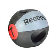 Lopta Medicinball REEBOK 7 kg s dvojitým úchopom - s rukoväťami