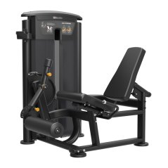 Posilovací stroj IMPULSE Leg Extension - černý rám + černé čalounění