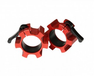 Aluminium cap IRONLIFE, red - pair