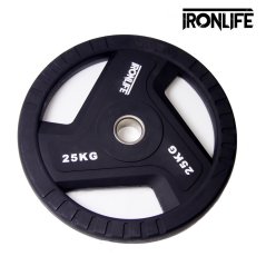 Olympijský uretánový disk IRONLIFE 25 kg