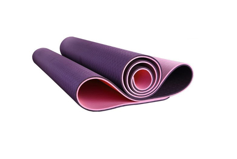Podložka na jógu PROIRON TPE, 1830 x 660 x 6 mm, PURPLE/PINK