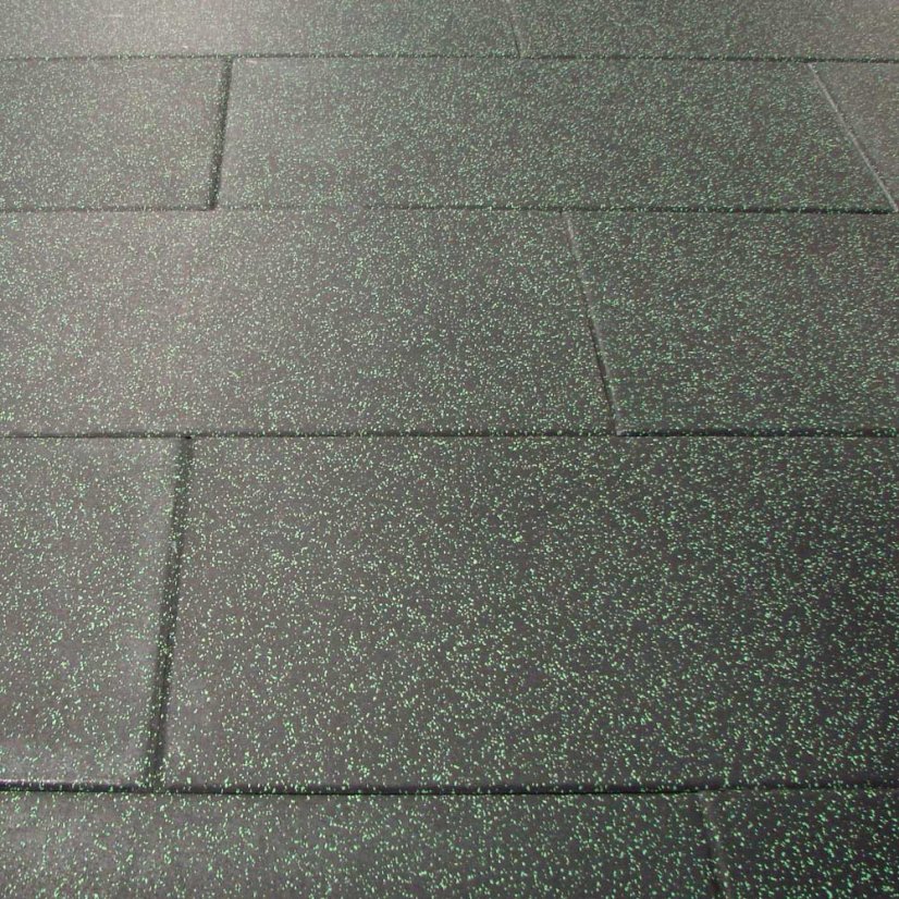 Podlaha SPORTEC STYLE COLOR tl. 70 mm, 15 % EPDM - Varianta: Style 50 x 50 cm, Color 15 %, 70 mm, šedá
