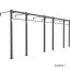 Monkey Rack s instalací do zdi STANDARD ATX - Varianta: Monkey Rack s instalací do zdi ATX STANDARD1, 1 sektor, výška 271cm