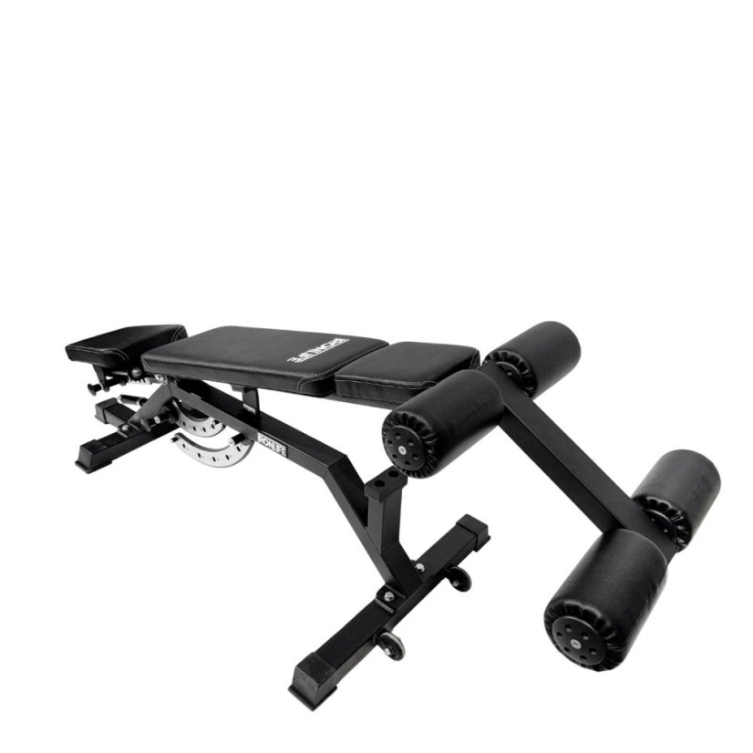 Posilovací lavice IRONLIFE Adjustable Utility Bench + břicho