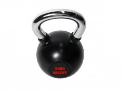 Kettlebell IRONLIFE 20 kg, rubberized