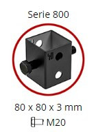 Half Rack ATX HRX-810, výška 237 cm