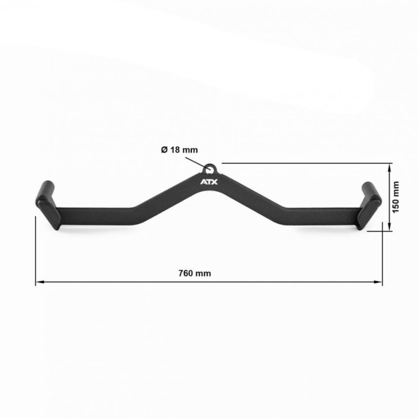 Adaptér široký úchop horní ATX LINE Lat Foam Grip