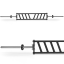 Multiúchopová osa ATX LINE Multi Grip Bar 2000/30 mm