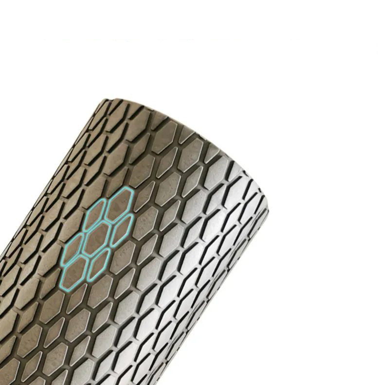Masážny valec IRONLIFE; EVA Foam Roller, 60 cm, šedý