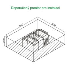 Outdoorová posilovací modulární konstrukce Impulse O-Zone OZ7800