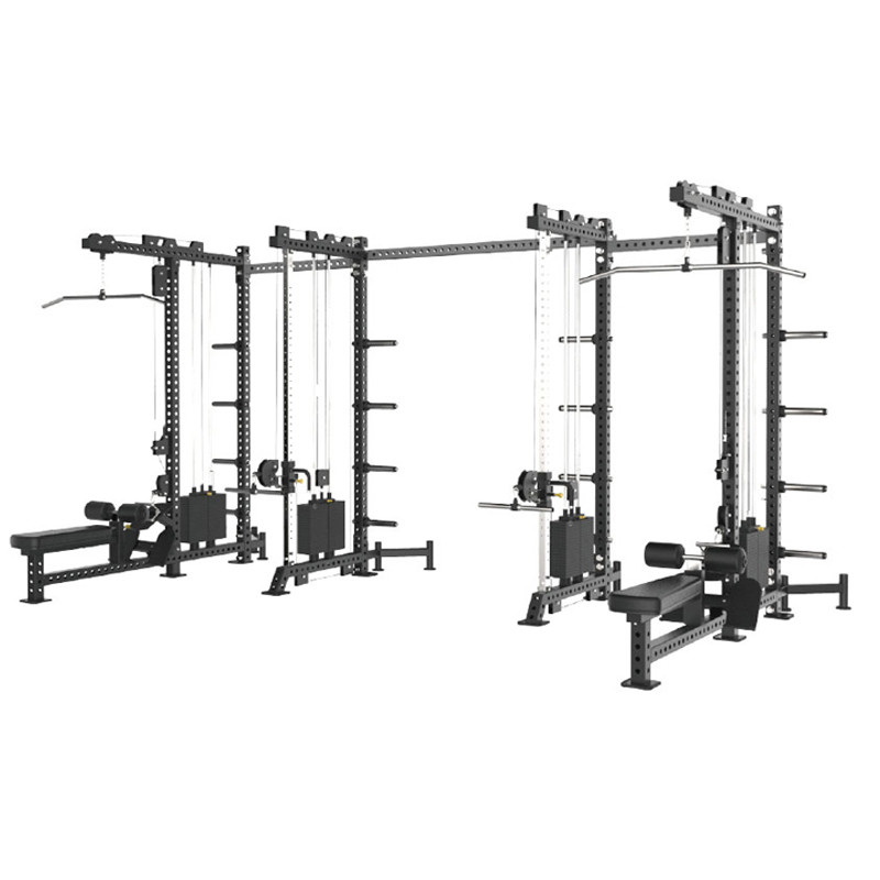 posilovací kladkový stroj se závažím 130 kg