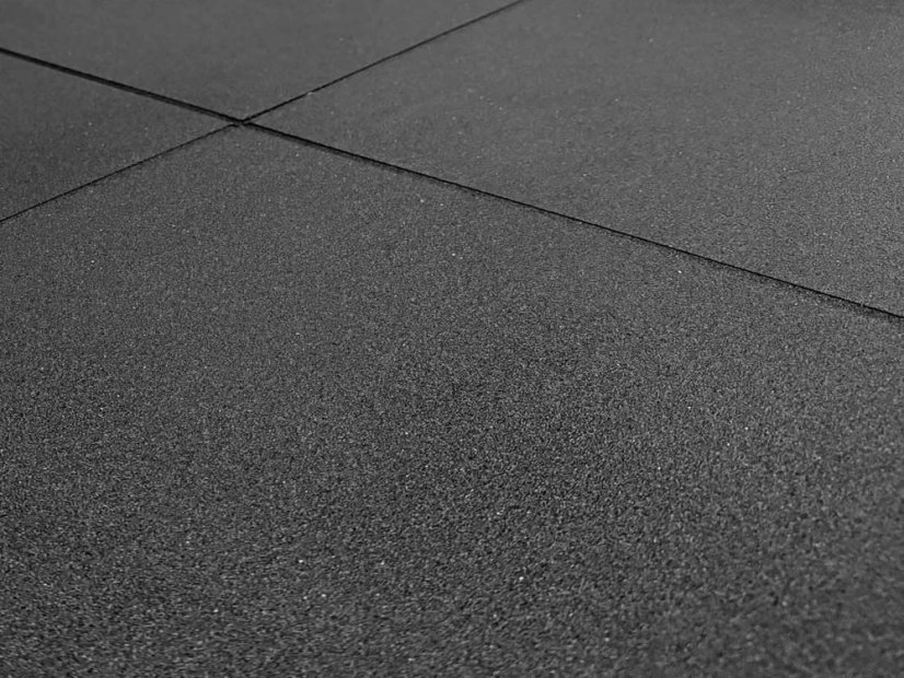 Sportovní podlaha GF RELIEF PREMIUM 30 mm, 100 x 100 cm černá