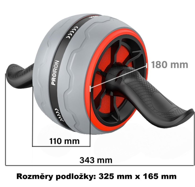 PROIRON; Power Wheel, šedý