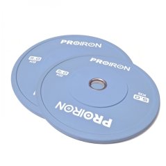 Nárazníková doska pre ženy PROIRON, modrá, 5 kg (2 ks - pár)