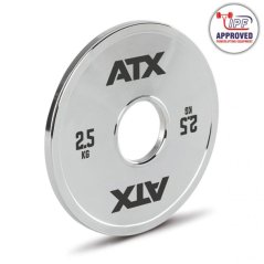 ATX LINE; Kalibrovaný kotouč ocelový pochromovaný 2,5 kg