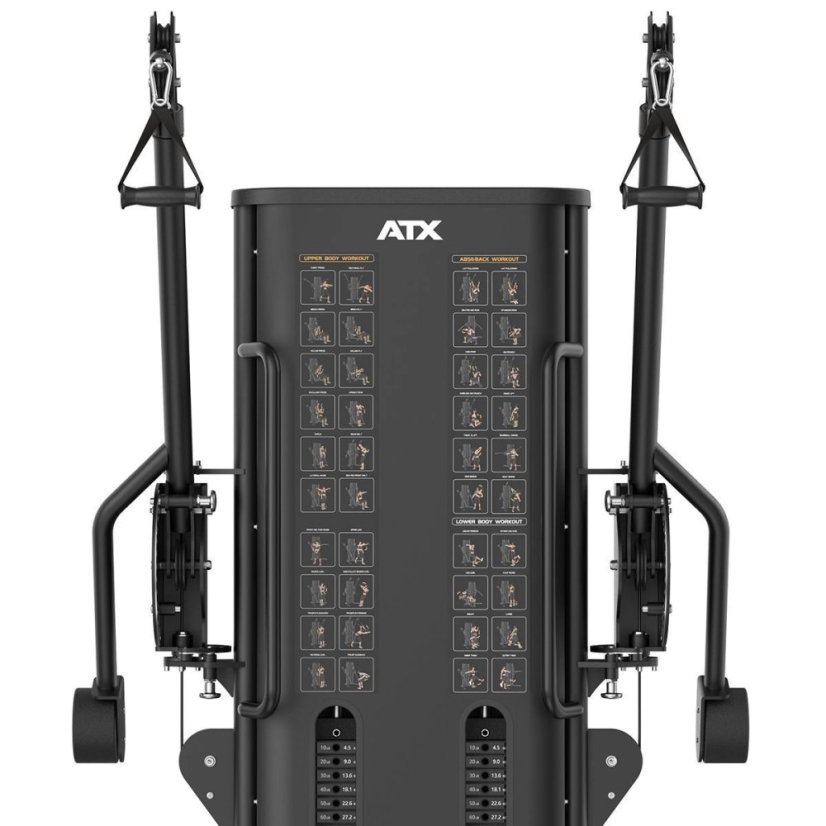 Multifunkční posilovací stroj ATX® Functional Pull Trainer, zátěžový sloupec 2 x 90 kg