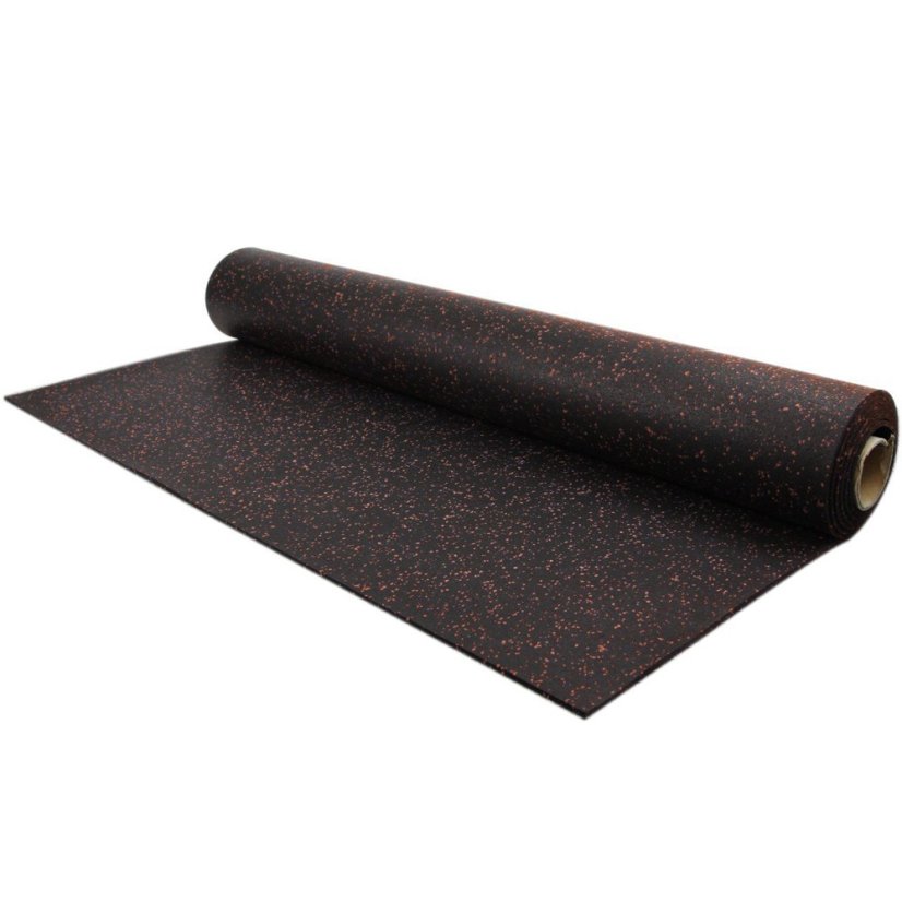 Podlaha SPORTEC COLOR 8 mm s 15 % žíhaním - Varianta: SPORTEC; Color 15% EPDM, 8 mm, žlutá