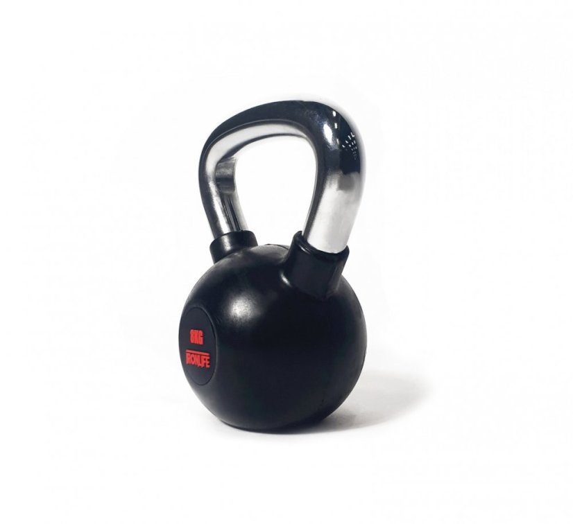 Činka IRONLIFE 8 kg, pogumovaná