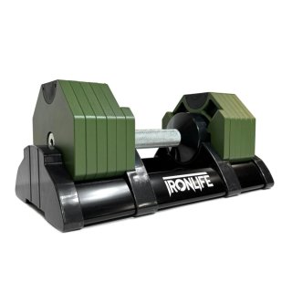 Adjustable dumbbells IRONLIFE 2 - 20 kg, HEXA, pair