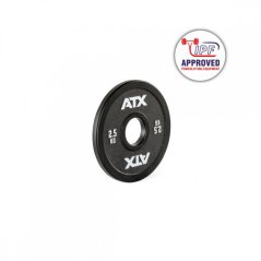 Kalibrovaný oceľový kotúč ATX RL 2,5 kg s reliéfnym povrchom