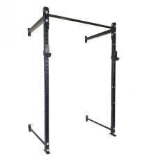 Half Rack na zeď IRONLIFE, výška 195 cm, J-hooks v ceně, nosnost 400 kg, rám tl. 60 mm