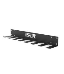 Vertikální držák na tyče IRONLIFE Multi-Use Hanger, nástěnný, pro 7 ks