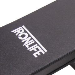 Posilňovacia lavica rovná Plochá lavica IRONLIFE Heavy Duty Steel Frame