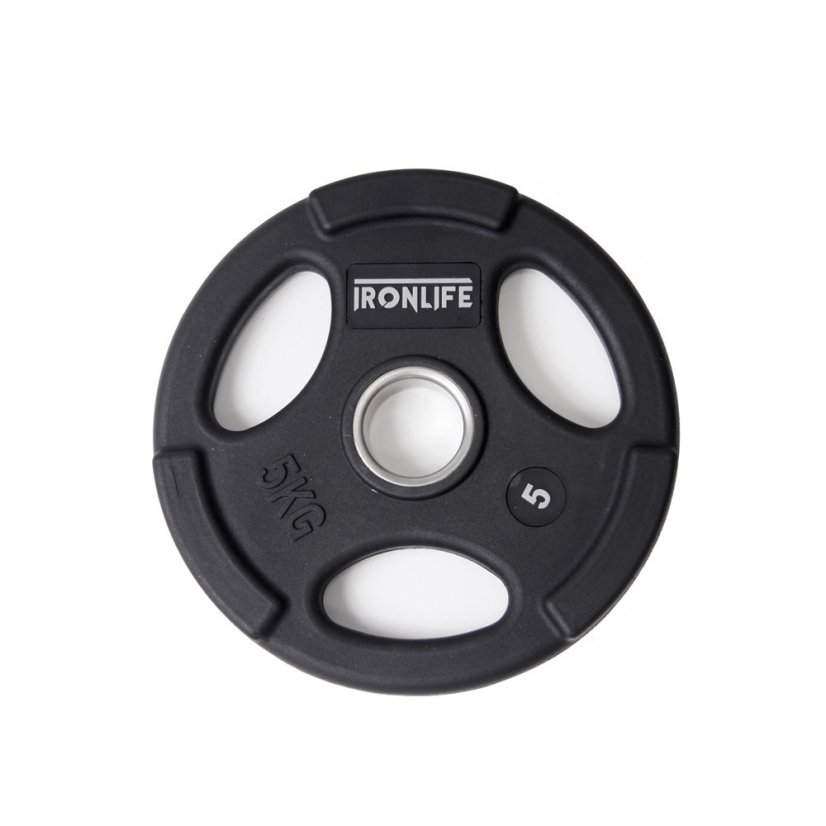 Kotouč olympijský pogumovaný IRONLIFE Deluxe plate 2,5 kg