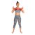 Fitness resistance rubber TRENDY Tone-Loop, strong
