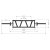 Multiúchopová osa ATX LINE Multi Grip Bar 1200/50 mm - krátká