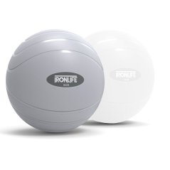 Gymnastická lopta IRONLIFE 65 cm, svetlo šedá