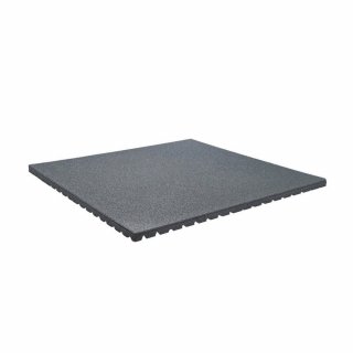 Sportovní podlaha GF Outdoor workout 1000 x 1000 mm, tloušťka 30 mm - šedá