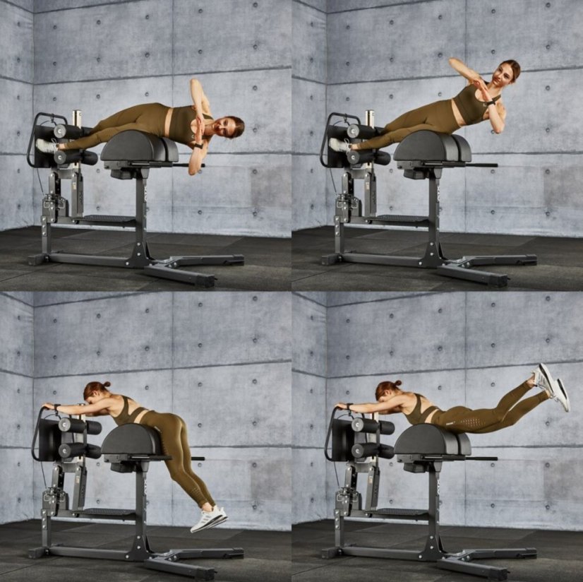 Lavička na hýžďové svaly ATX LINE Glute Ham Trainer PRO