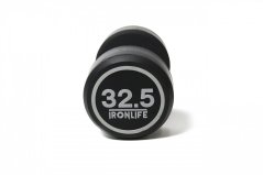 Pogumovaná jednoručná činka IRONLIFE 32,5 kg