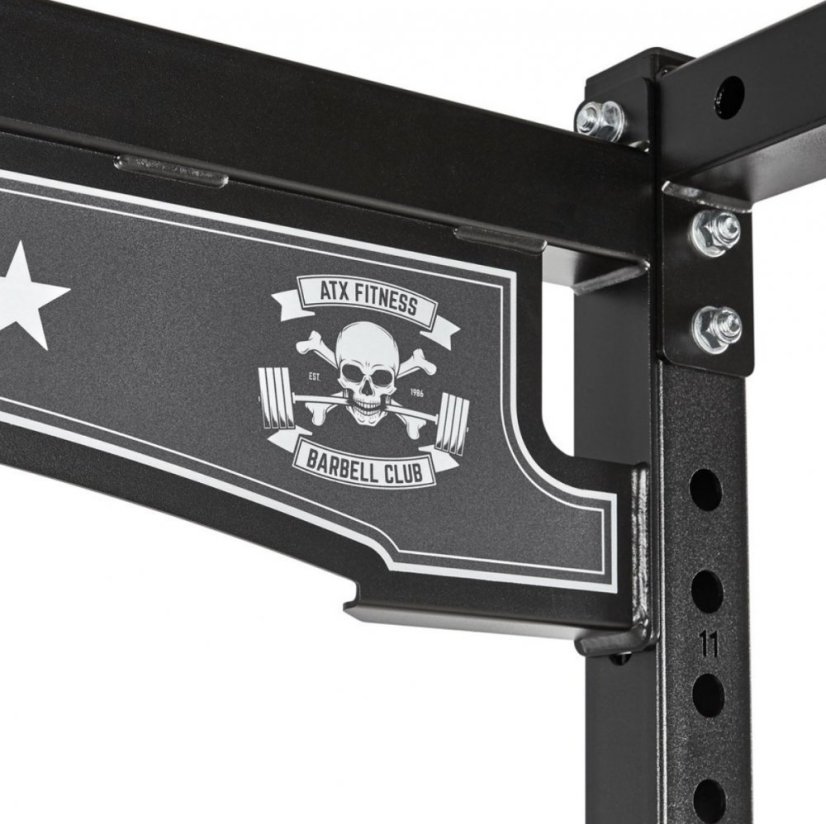 Power Rack ATX Barbell Club PRX-660, výška 195 cm
