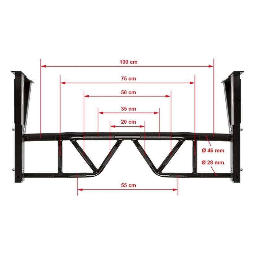Hrazda na shyby ATX Multi Grip do zdi