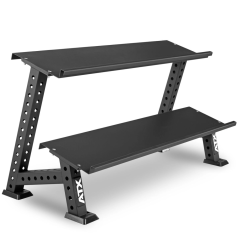 Modulárny stojan na HEXA činky ATX LINE čierny, 144 cm