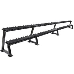 Rozšírenie k stojanu na činky ATX LINE 144 cm čierny, 6 párov