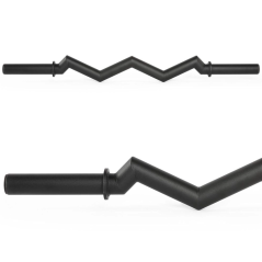 ATX® Bicepsová osa SZ-Fat Curl Bar, úchop 50 mm, ČERNÁ