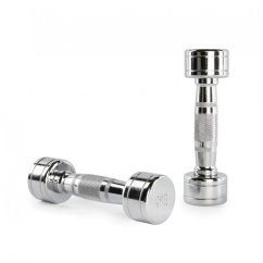 Set jednoručních činek chrom ATX 1 - 10 kg