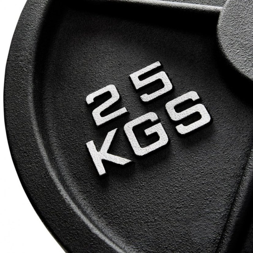 ATX LINE; Kotouč litina Standard Barbell 15 kg, střed 50 mm