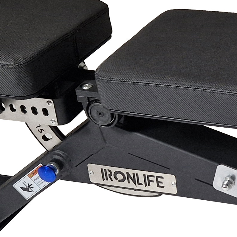 IRONLIFE; UNIVERSAL weight bench - without varnish