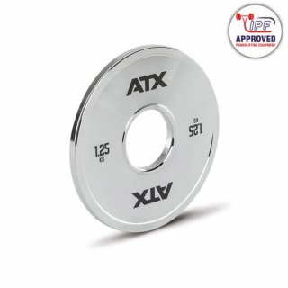 Calibrated disc ATX steel chrome plated 1,25 kg