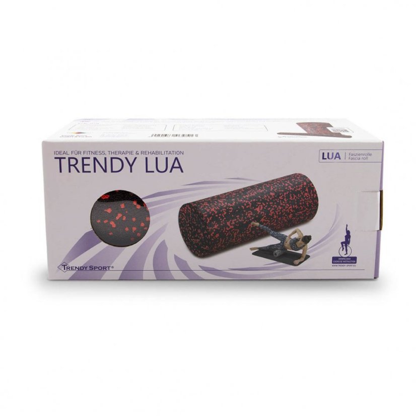 Krátky penový valec TRENDY 32 cm - antracitový