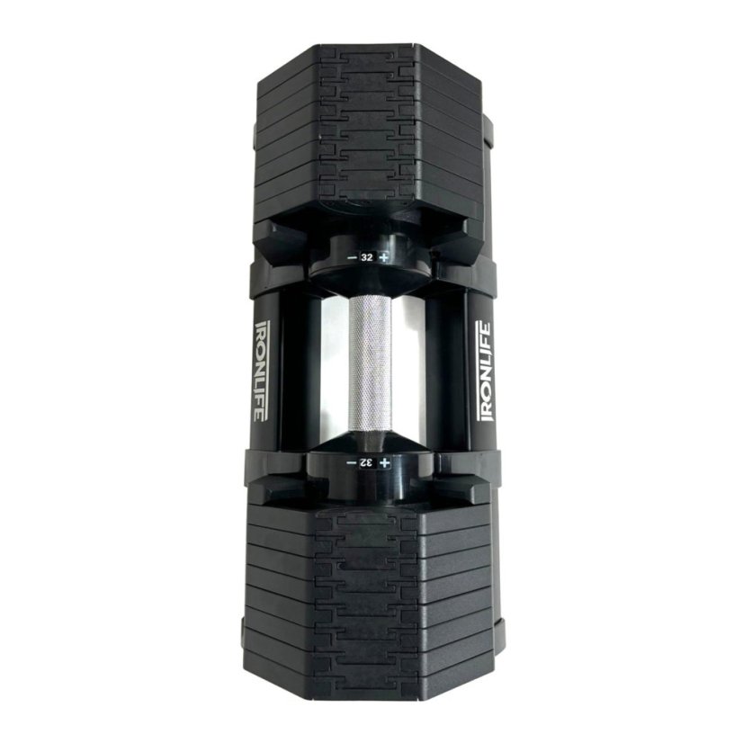 IRONLIFE; Dumbbell HEXA Set, 2 - 20 kg, pár
